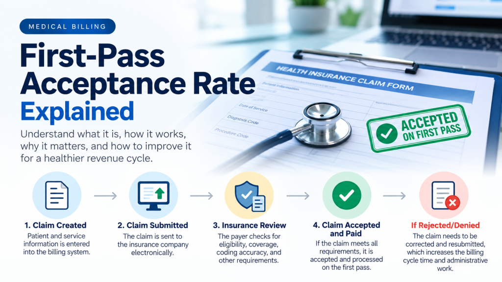 First-Pass Acceptance Rate in Medical Billing Explained