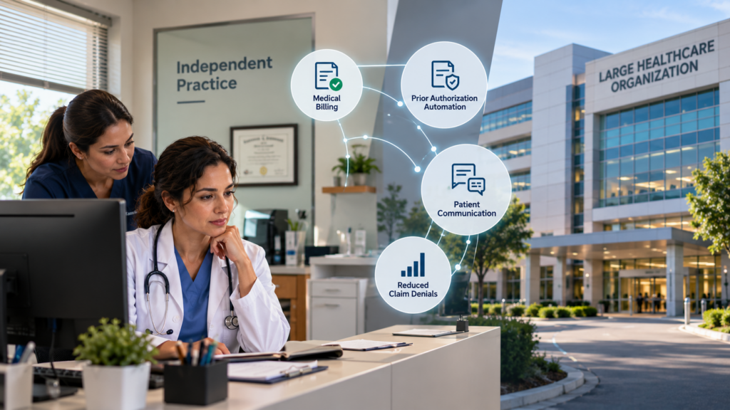 How Technology Can Help Independent Practices Compete with Larger Healthcare Organizations